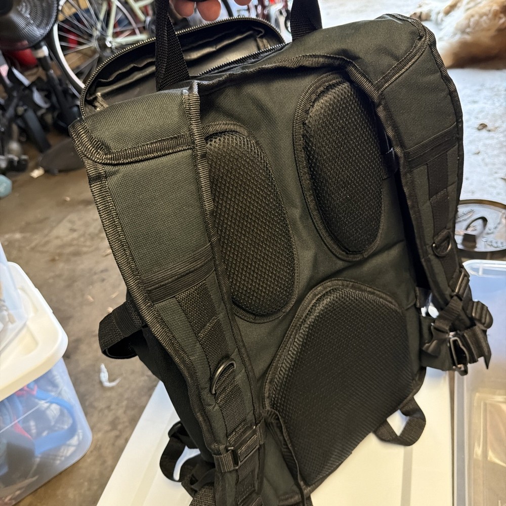 Warrior Tactical black backpack
