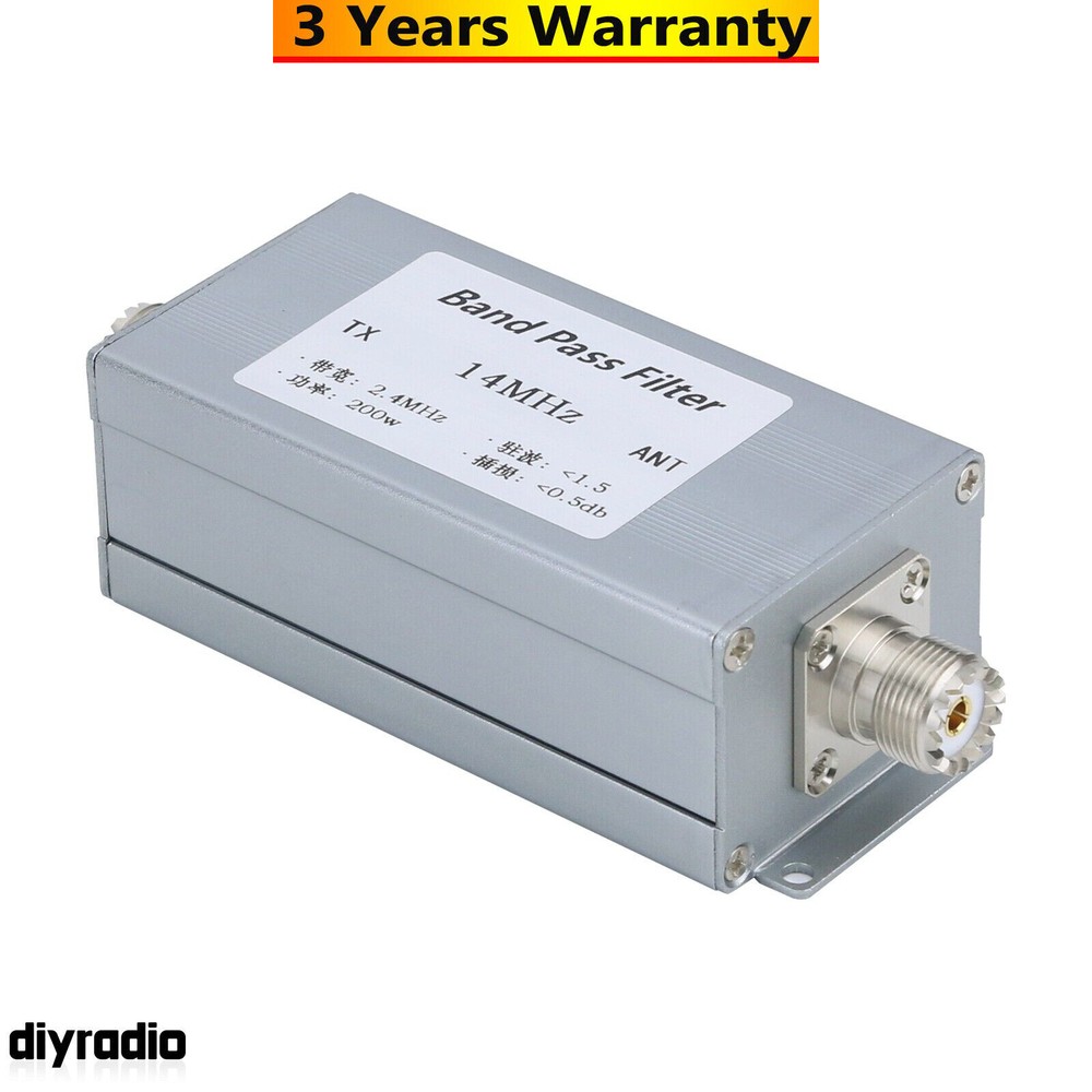 14MHz BPF Band Pass Filter Shortwave Communication High Isolation Filter 200W