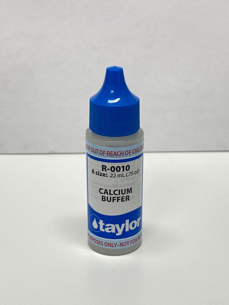 Taylor Tech R-0010 Calcium Buffer Pool Test Reagent Drops .75oz/22mL btl