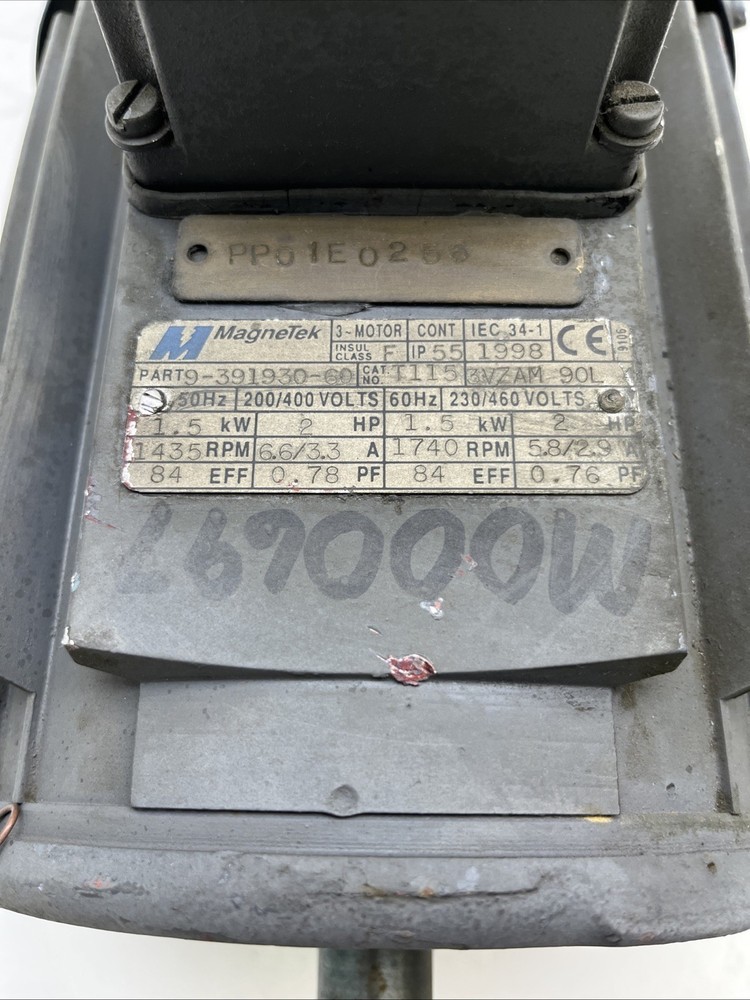 9-391930-60 Magnetek Electric Motor