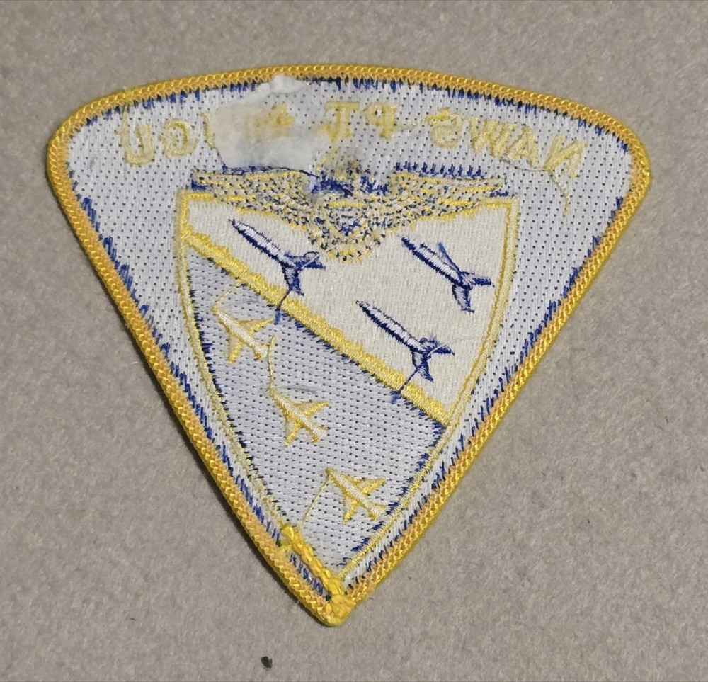 NAWS Pt. MUGU Patch - 4" x 3 7/8"