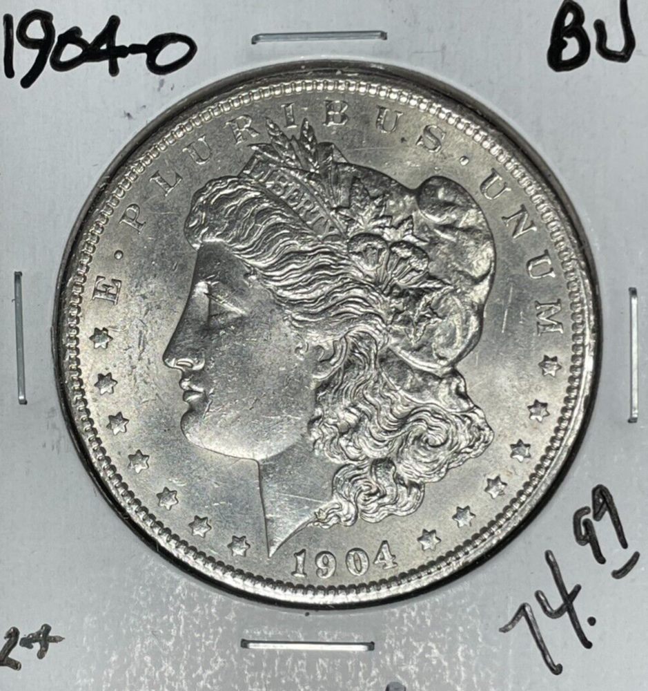 1904-O MORGAN SILVER DOLLAR ~BU ~NICE COIN~ REF#D/S