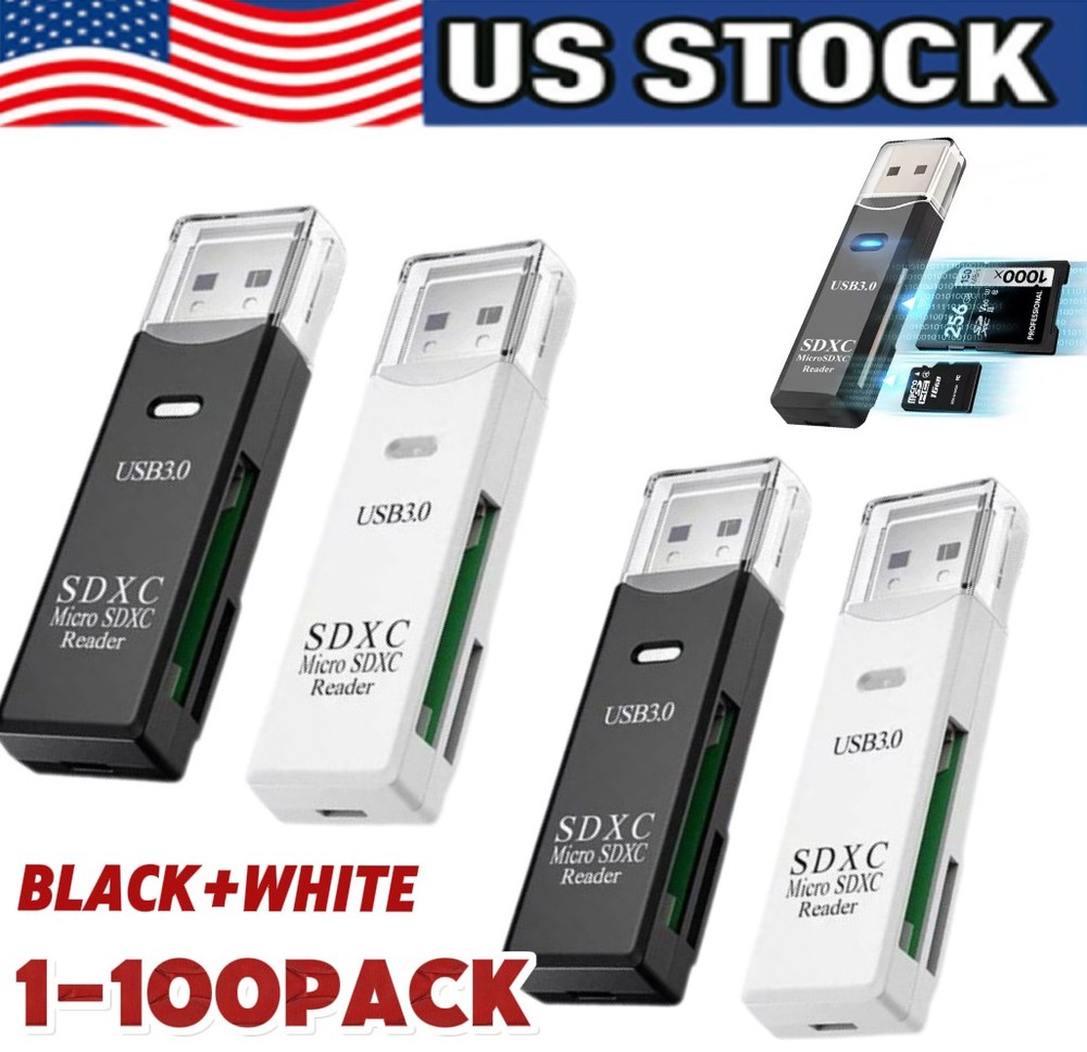 USB3.0 SD Card Reader for PC Micro SD Card to USB Adapter for Camera MemoryC lot