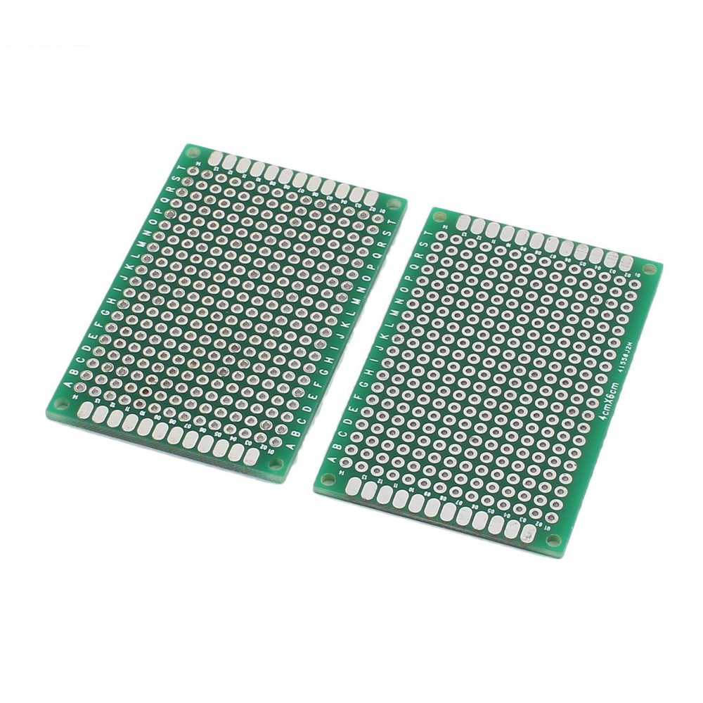22Pcs Double Side Prototype Weldable Paper Universal Circuit Board 4x6cm