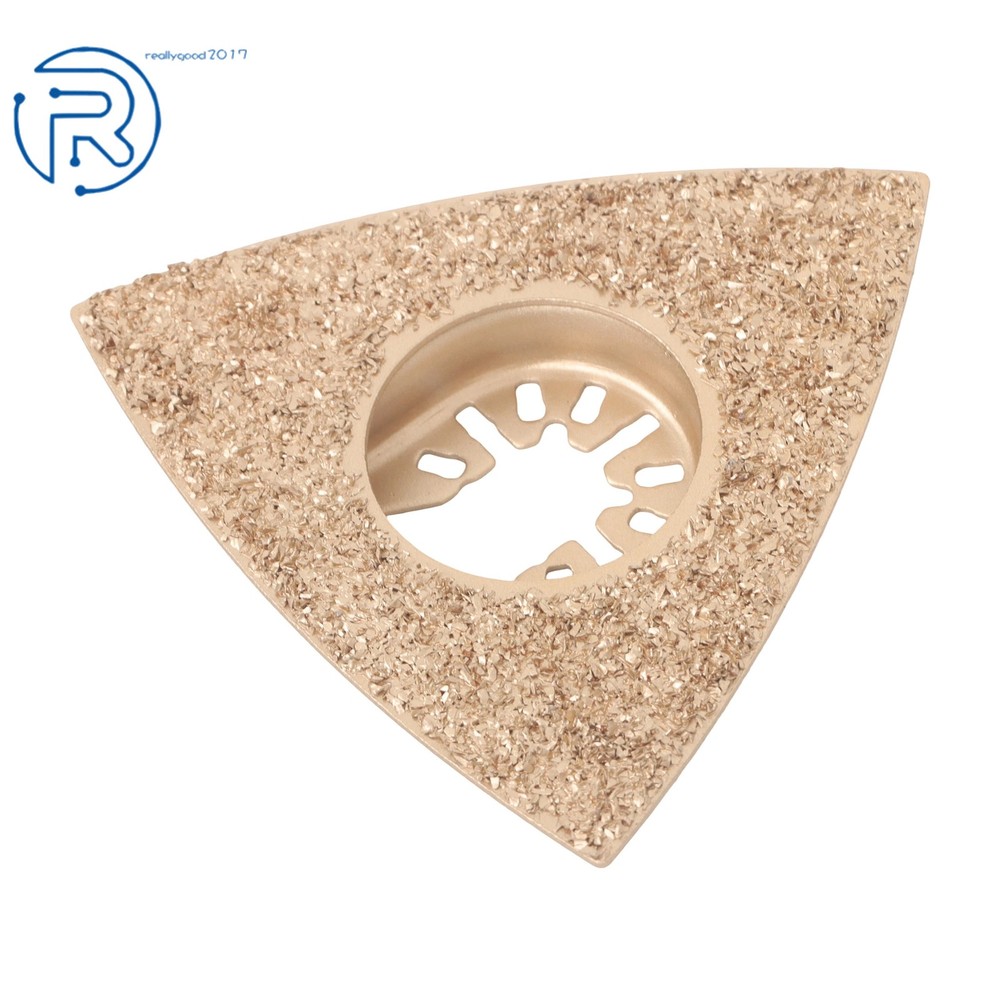 Oscillating Tool Blades 5Pack Universal Triangular Carbide Grit Rasp Blades