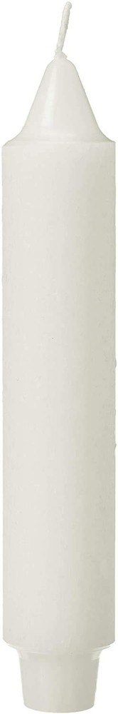 Root Candles 4-Count Unscented Dinner Candles Dripless Beeswax Enhanced Timbe...