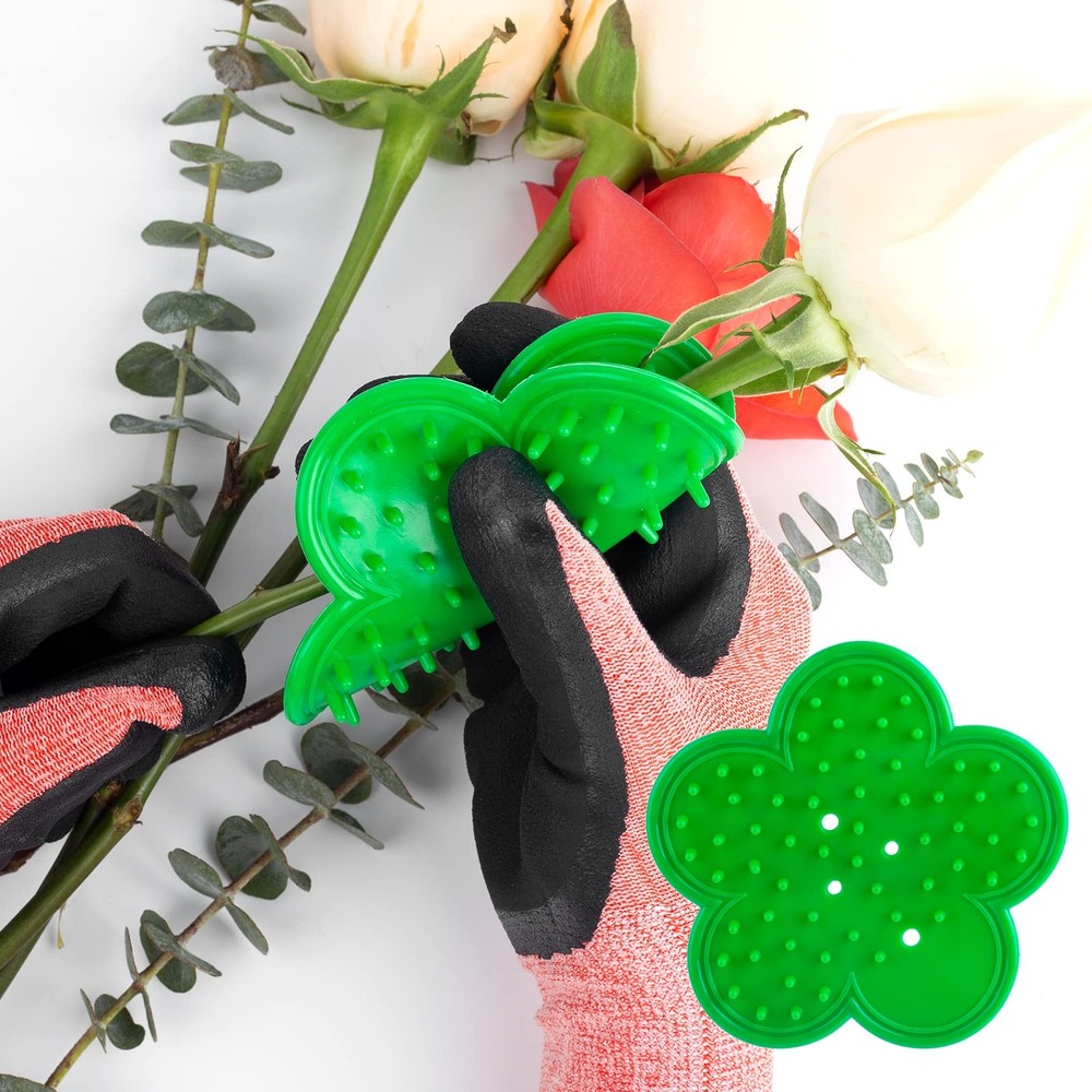 4PCS Garden Pruning Shears Scissors Kit, Rose Thorn Remover, Tree Pruner Hand...