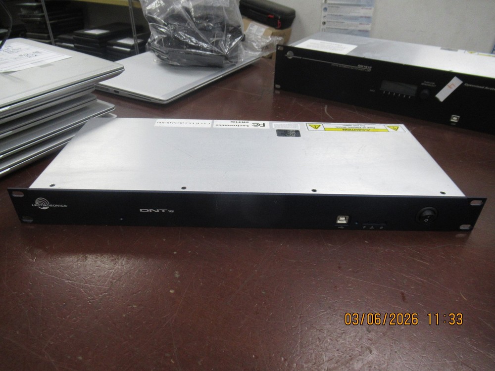 Lectrosonics DNT16i  16 Analog Input Dante Network Processor