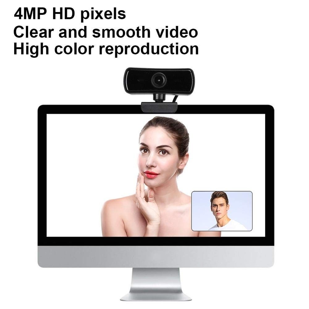 Camera,Webcam USB Camera Builtin Microphone Computer Accessory Auto Focusing ...