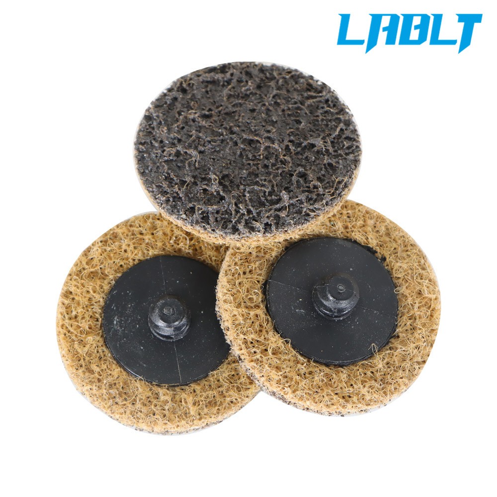 LABLT 50Pcs 2" Coarse Surface Conditioning Discs Lock Die Grinder Sanding Pads
