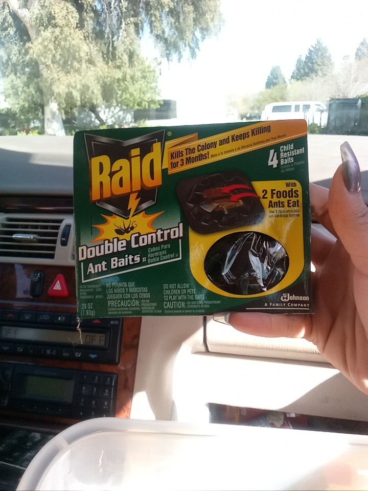 Raid Double Control Ant Baits, 4 count