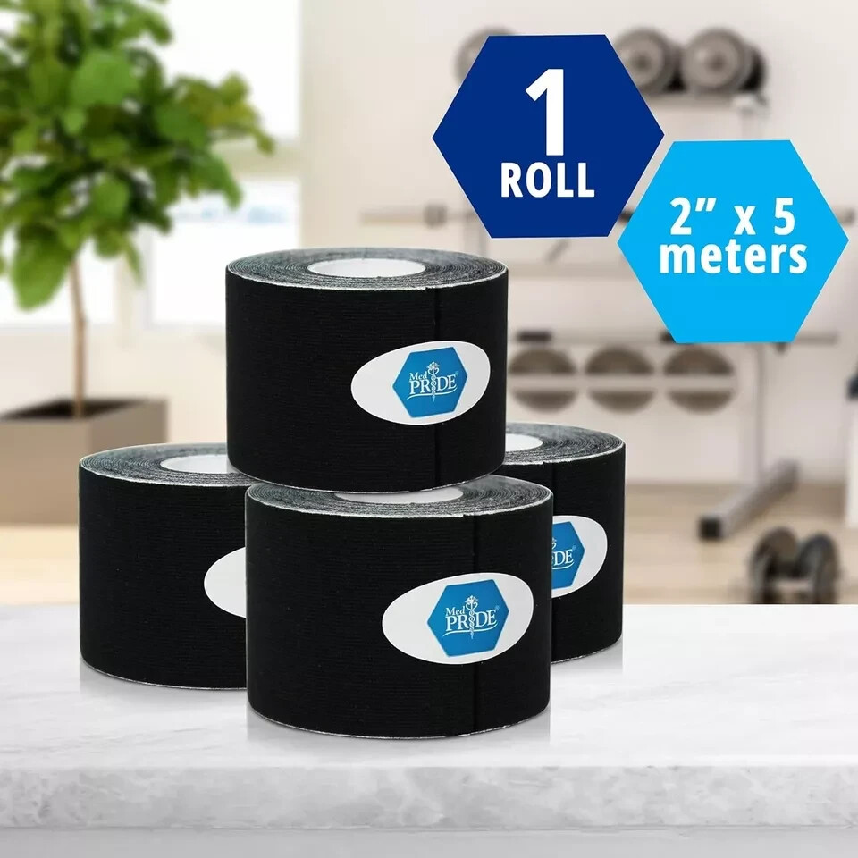 KT Tape Roll Cotton Kinesiology Therapeutic Elastic Sports Roll 2” x 16.4 Feet