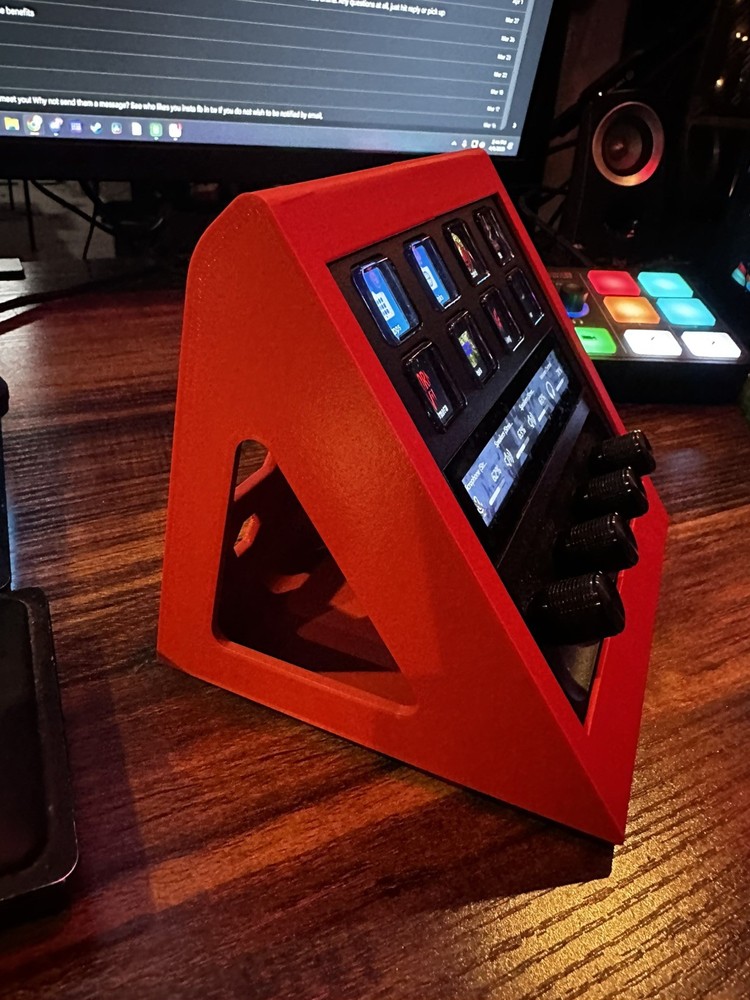 Elgato Stream Deck Plus Control Panel (RED) STAND ONLY