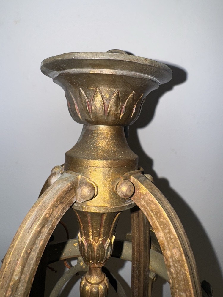 Antique Brass Chandelier