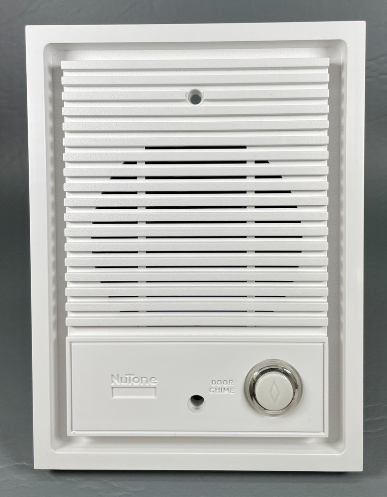 Nutone IS-67WH White Intercom Door speaker lighted pushbutton IM-4006 IS67