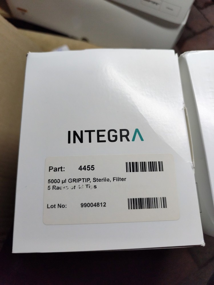 Integra 4455 5000ul Grid Tip Sterile Filter 240 Tips