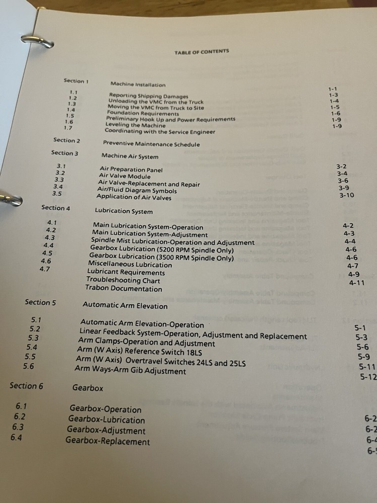 Monarch VMC Programming Manual