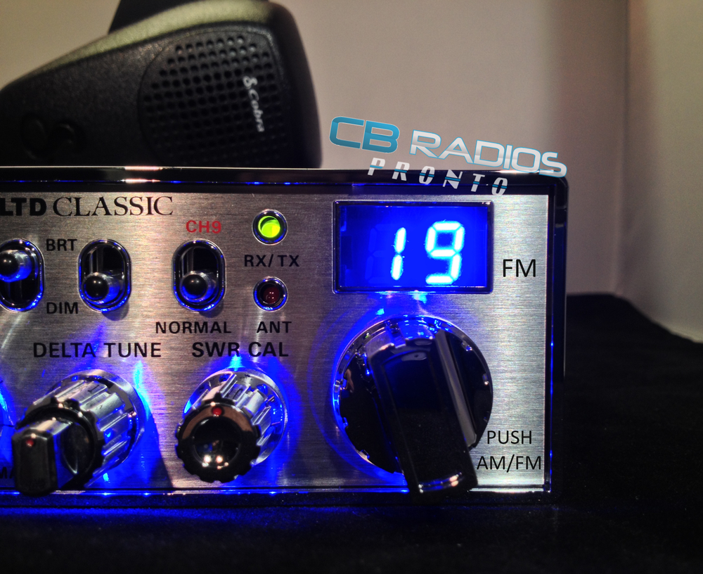 Cobra 29 Ltd Classic CB + BLUE LIGHT EDITION + PERFORMANCE TUNED + ECHO BOARD