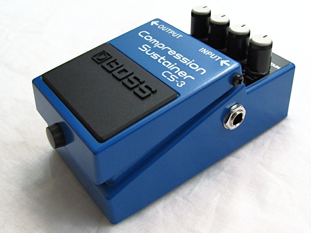 Used Boss CS-3 Compression Sustainer Guitar Effects Pedal