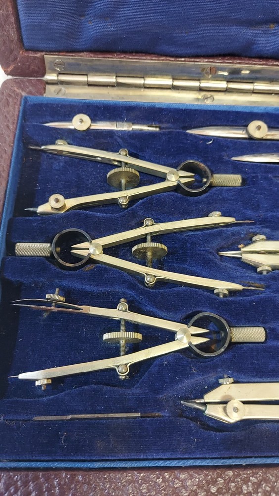 Vintage Draughtsmans / Engineers Drawing Set.