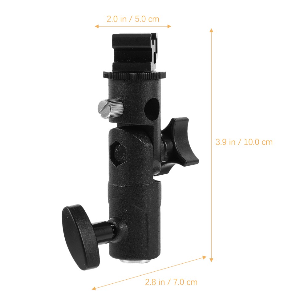 Umbrella Swivel Holder E Type Professional Photography Flash Light Bracket