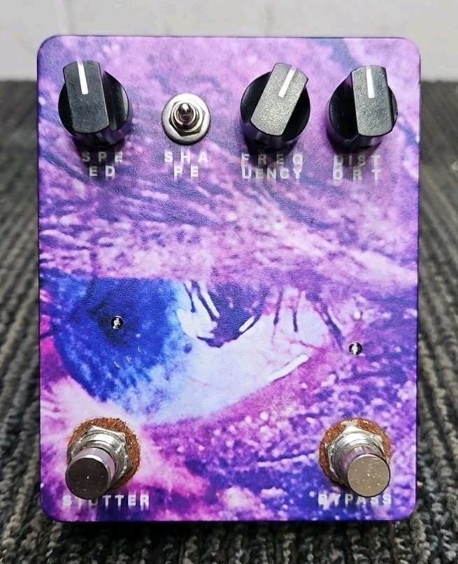 Abominable Electronics The Cutter Code Orange Effects Pedal - READ