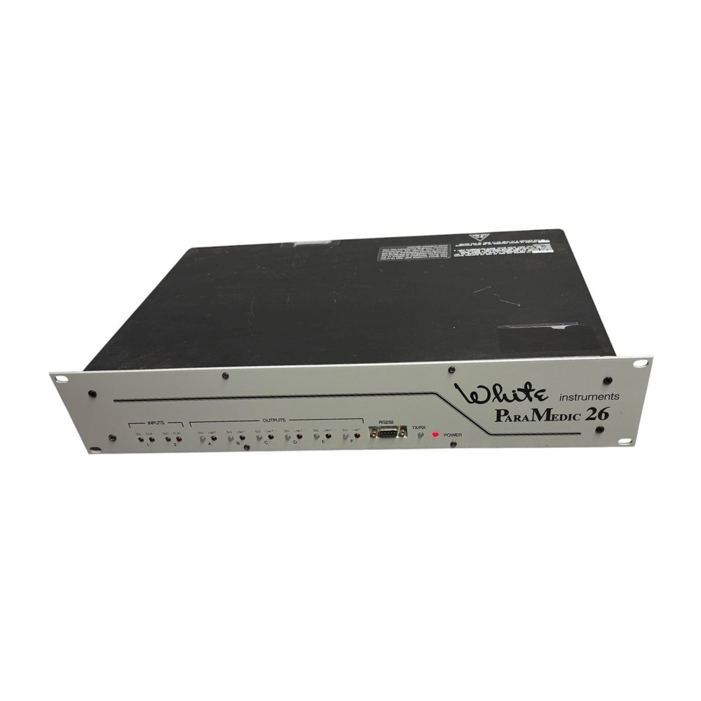 White Instruments Para Medic 26, Digital Speaker Processor / EQ / Crossover