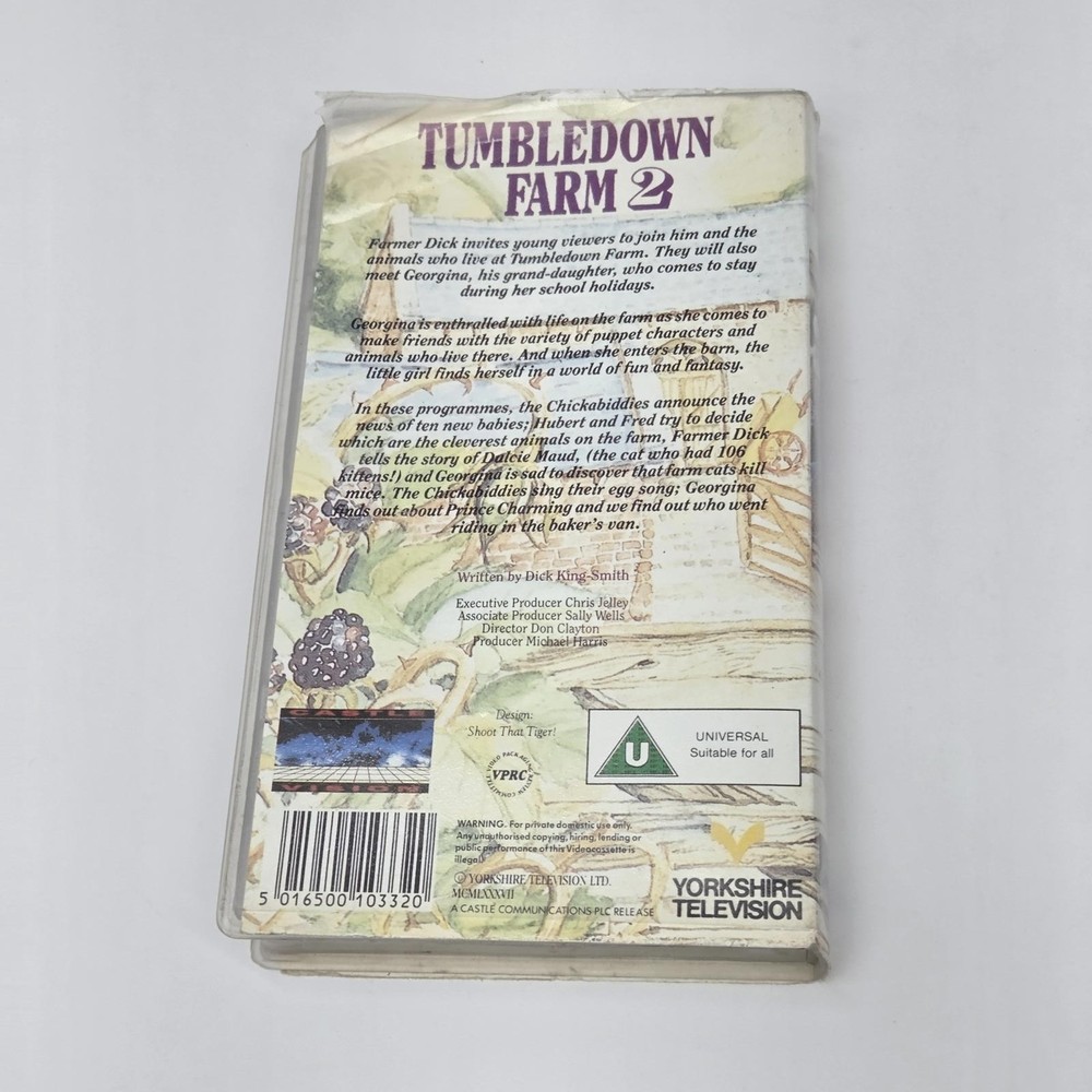 Tumbledown Farm 2 VHS Tape
