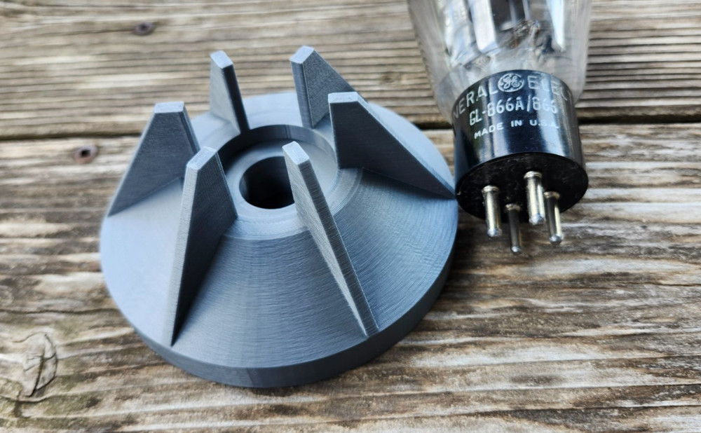 Vacuum Tube Display Stand Medium