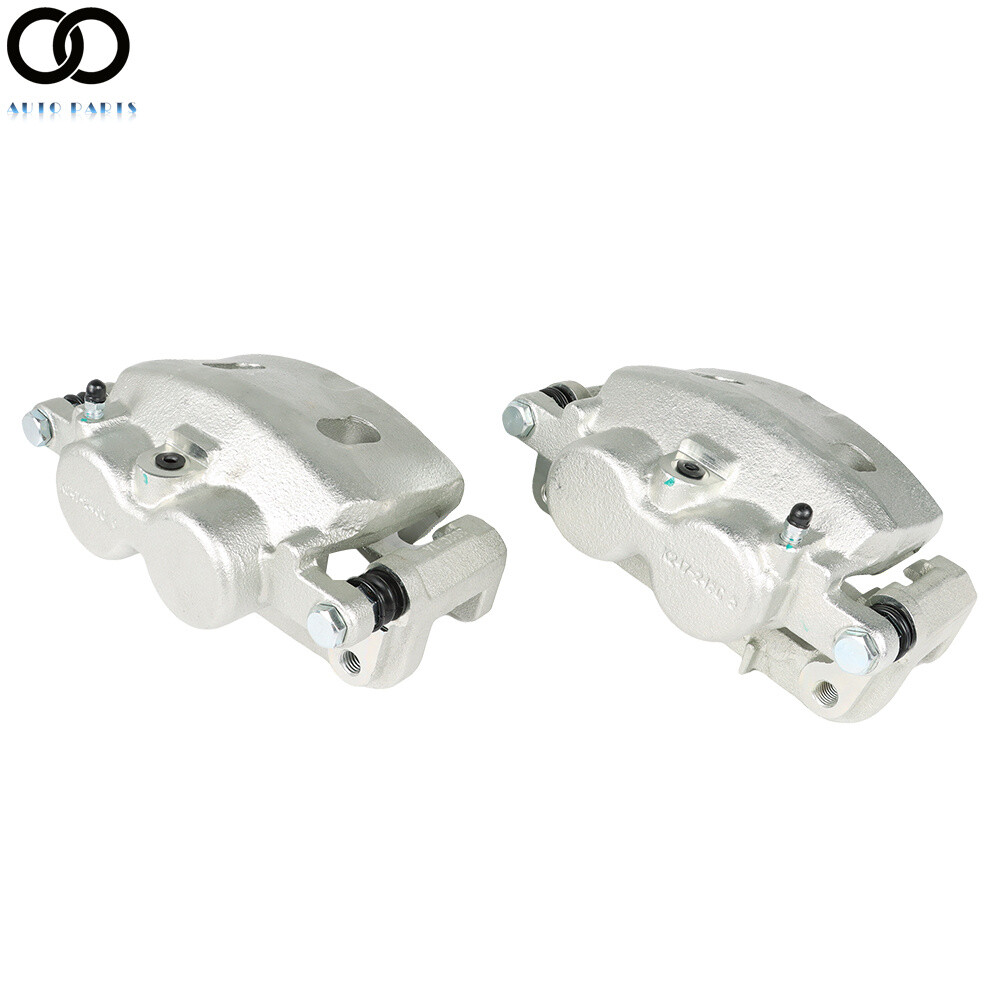 Pair Front Brake Calipers For Chevy Silverado 1500 2008-2018 GMC Sierra Yukon