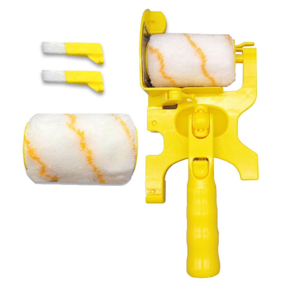 Multifunctional Clean-Cut Paint Edger Roller Brush for Room Wall Corner Ceiling