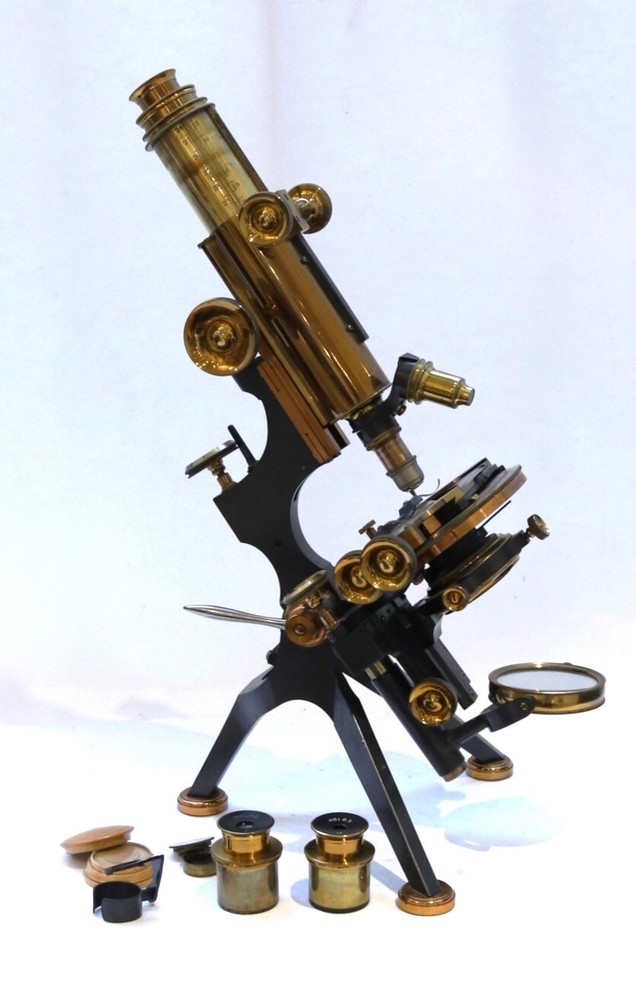 “Henri Van Heurck” Microscope from The Golub Collection