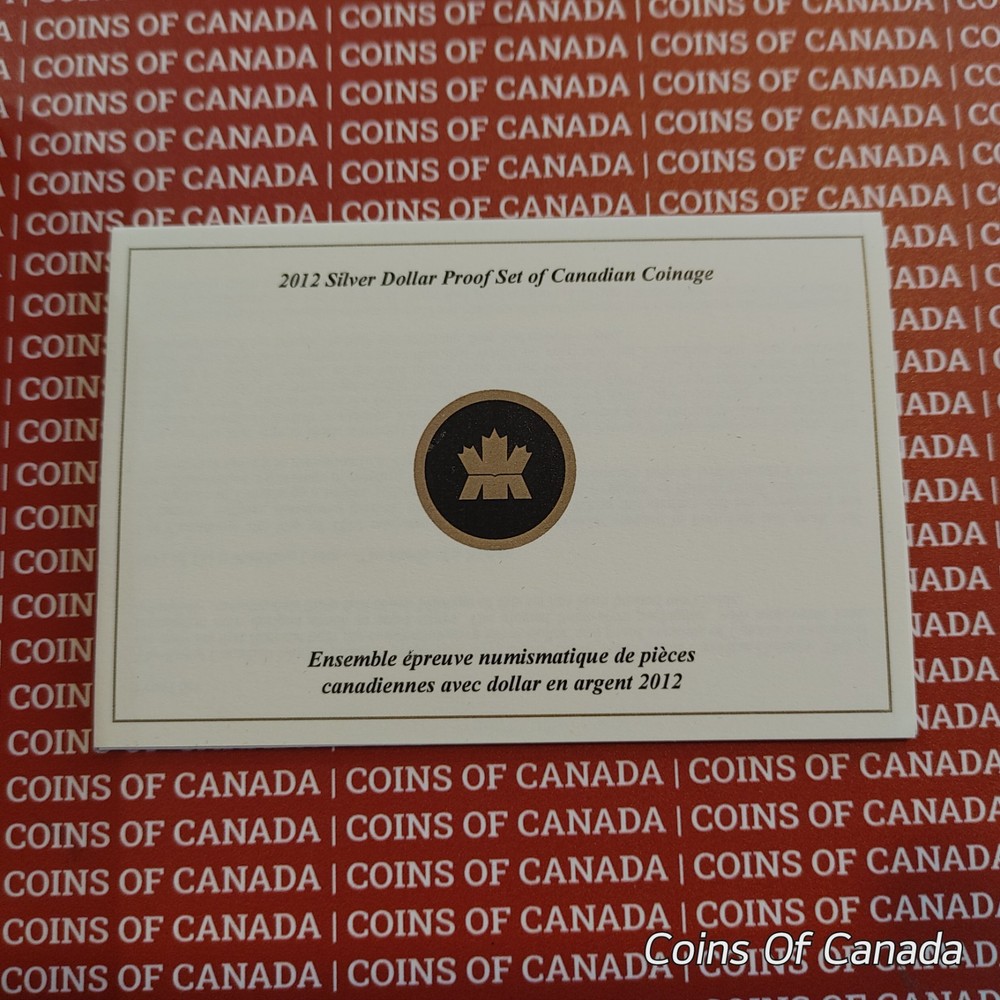 2012 Canada Special Edition Silver Dollar Proof Set #coinsofcanada