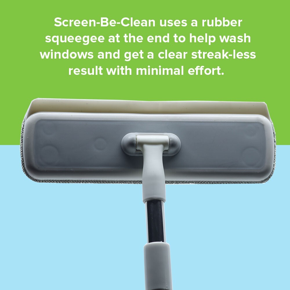 Screen-Be-Clean All Purpose Screen Cleaner Brush, Duster, Window Squeegee