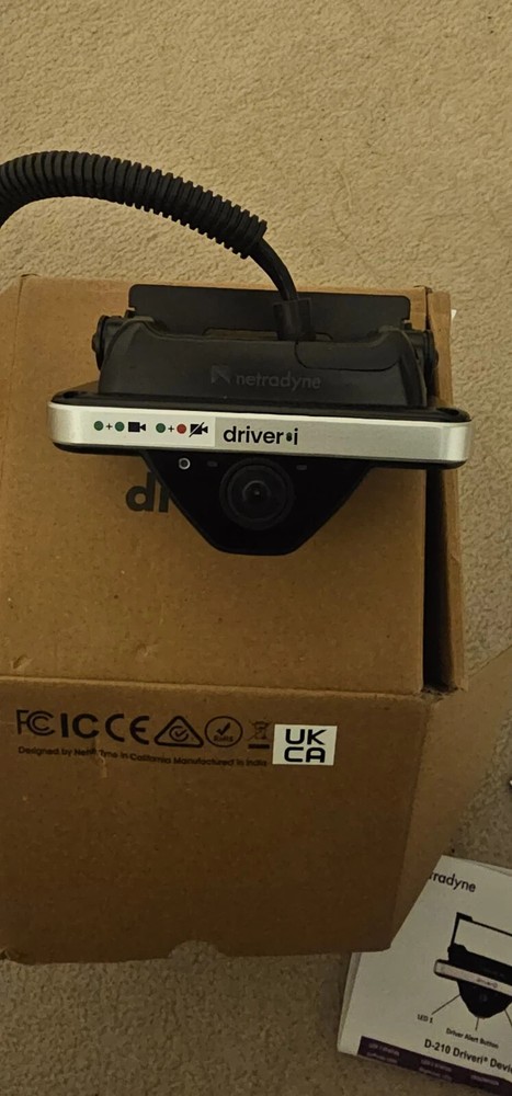 NETRADYNE DRIVER DASHBOARD DRIVER I DUAL FLEET DASHBOARD CAMERA AND MODULE D-210