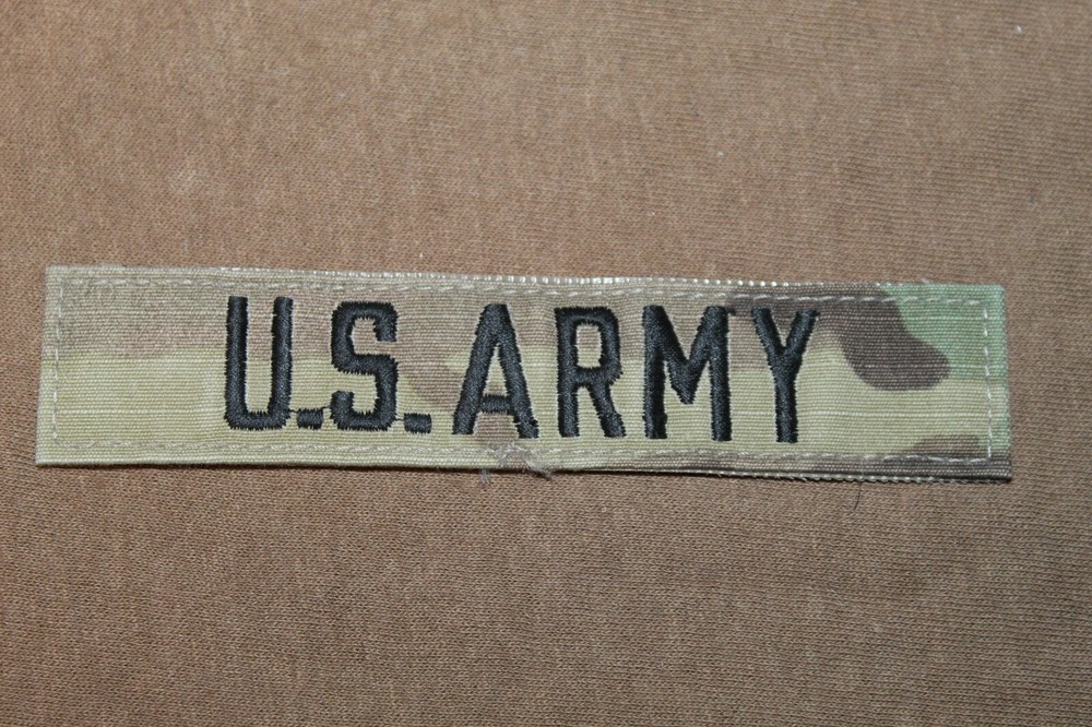 Original War on Terror Era U.S. Army Digital Camo Uniform Tape Patch