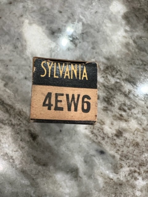 Sylvania Electronic Tube 4EW6 NOS