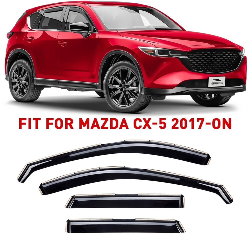 Rain Guards Vent Visors Shade for 2017-2024 Mazda CX-5