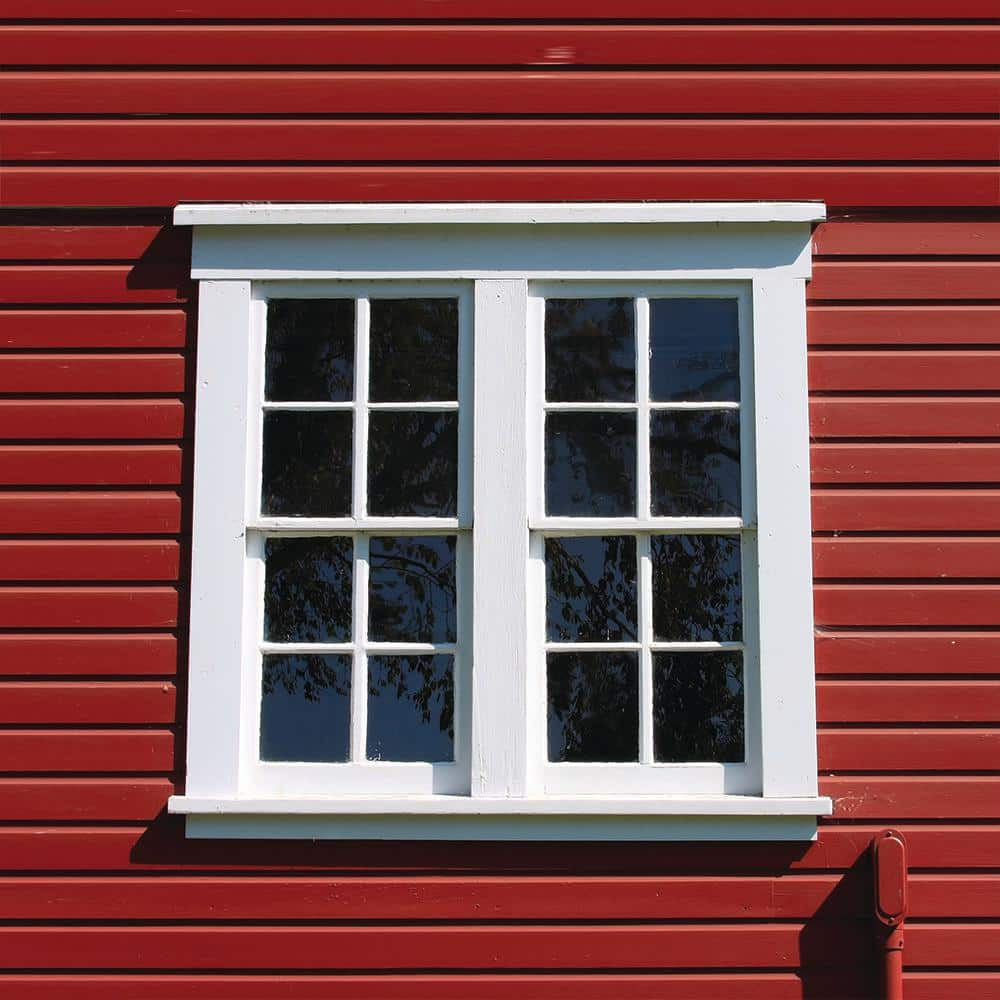 Fence Exterior Paint 5 Gallon Red Barn Livestock Safe Durable Oil Latex Adhesion