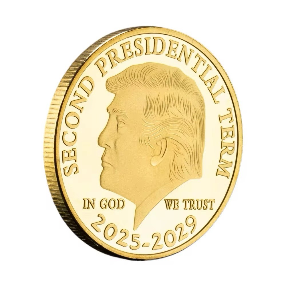 🦅 2025 - 2029 🇺🇸 Donald Trump Challenge Commemorative Coin 🪙 45/47 2nd Term!