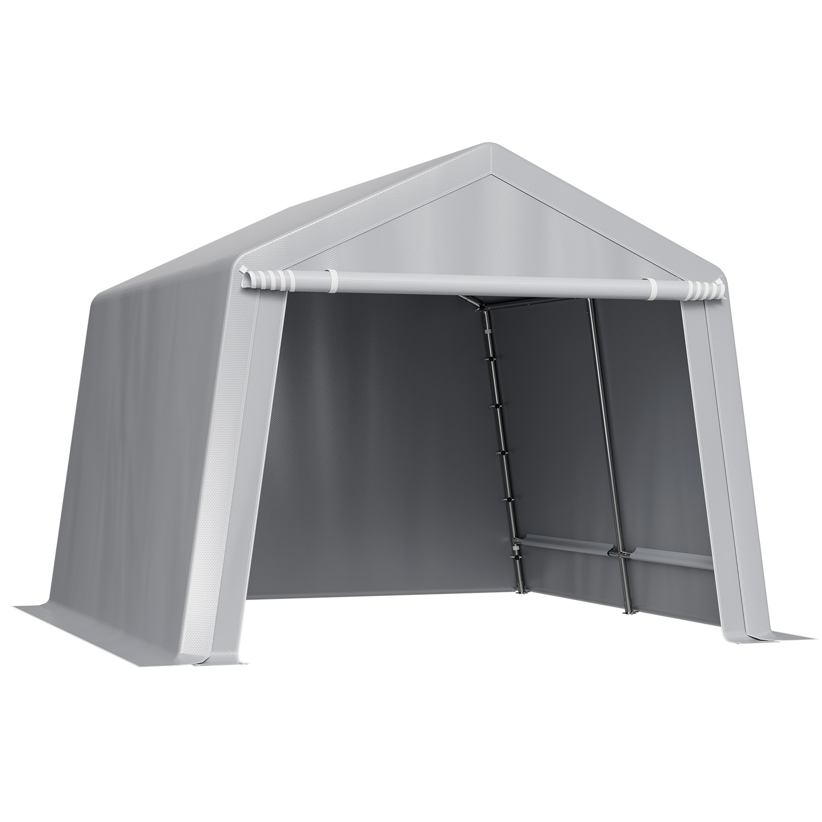 10x10 ft Outdoor Storage Shelter Shed Waterproof Carport Tent