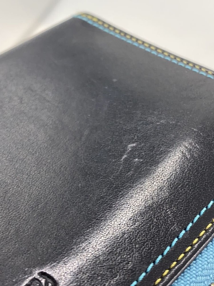 Paul Smith Long Wallet Black Plain Men's