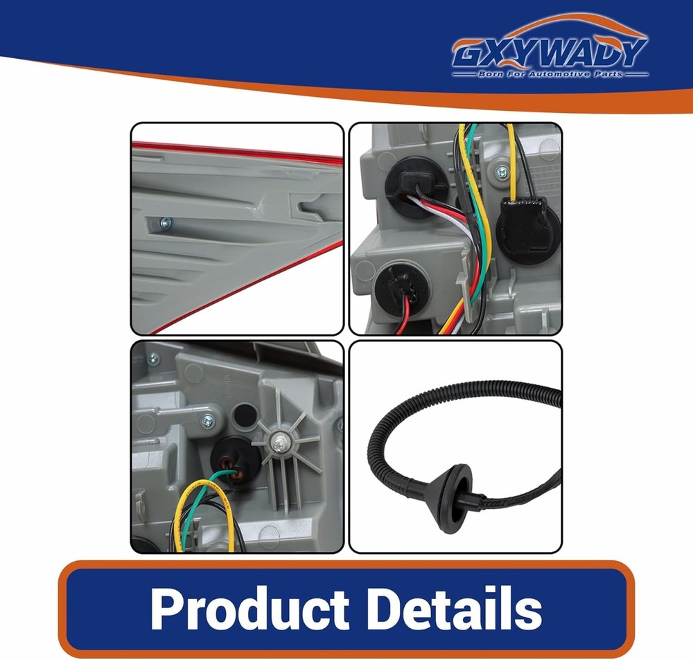 Car Rear Outer Tail Lights Assembly Replacement for Sentra 2016 Left Side