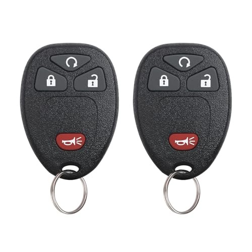 Key Fob Keyless Entry Remote Replacement for Chevy Silverado 4 Buttons