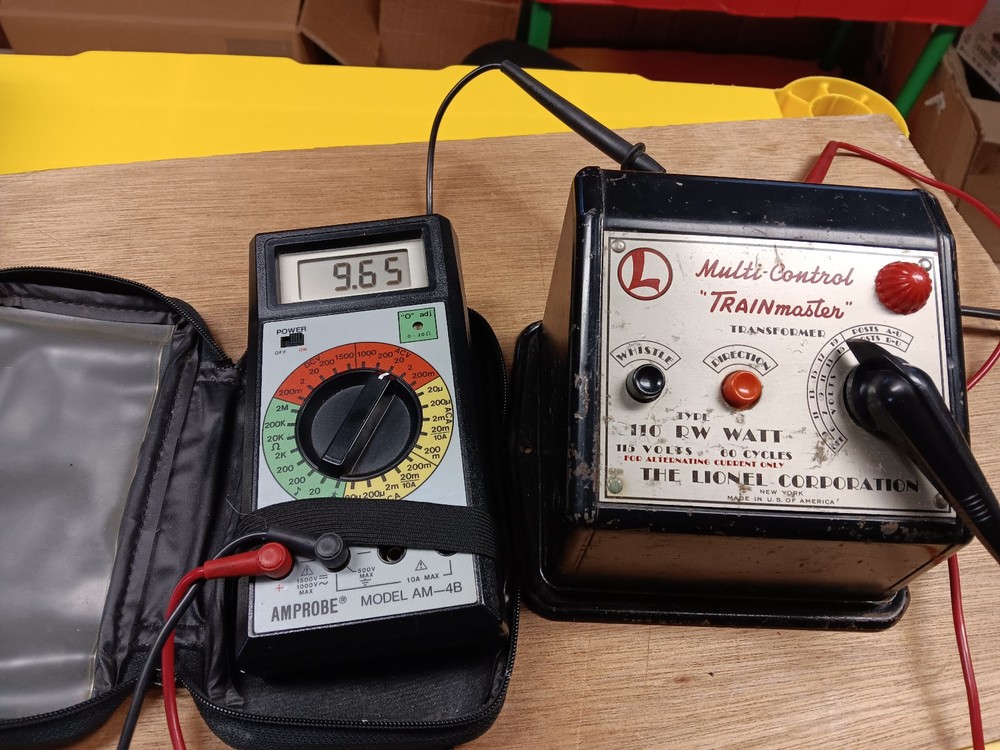 Working Lionel Multi-Control TRAINmaster Transformer Type RW 110 Watts