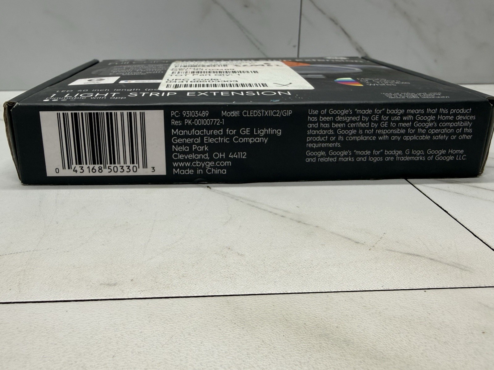 GE Cync LED Full Color Smart Light Strip Extension – 40" Indoor – BRAND NEW