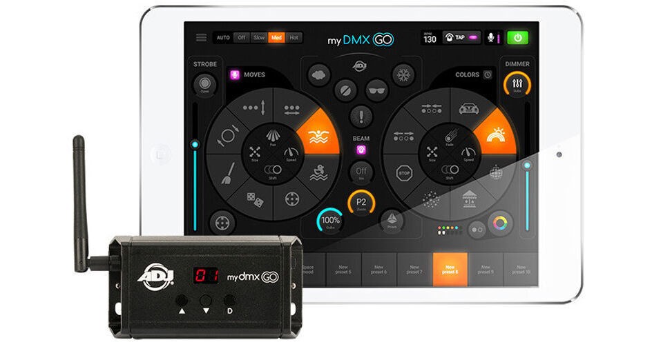 ADJ Products Mydmx Go, App, Wireless DMX Lighting Controller