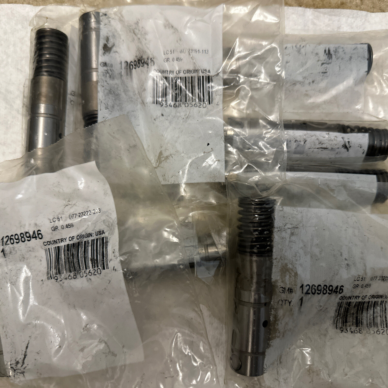 GM OEM Lifter Set ( 8 lifters #12698946,