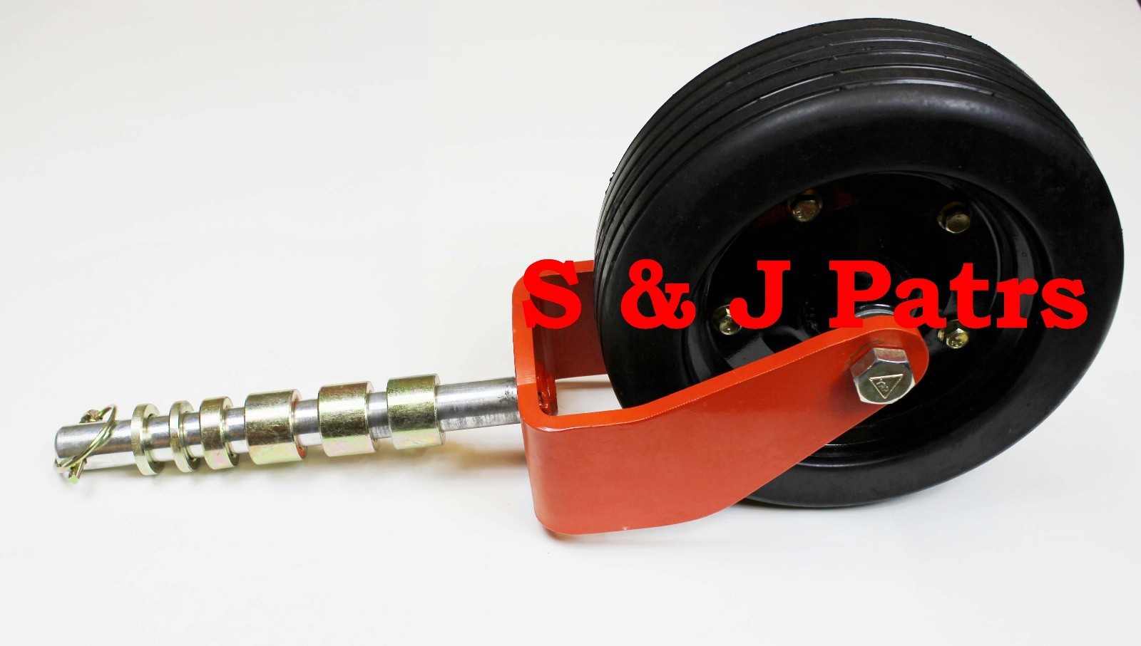 Complete Heavy Duty Bush Hog,Woods, Rhino, Finish Mower Wheel Assembly 10 x 3.25