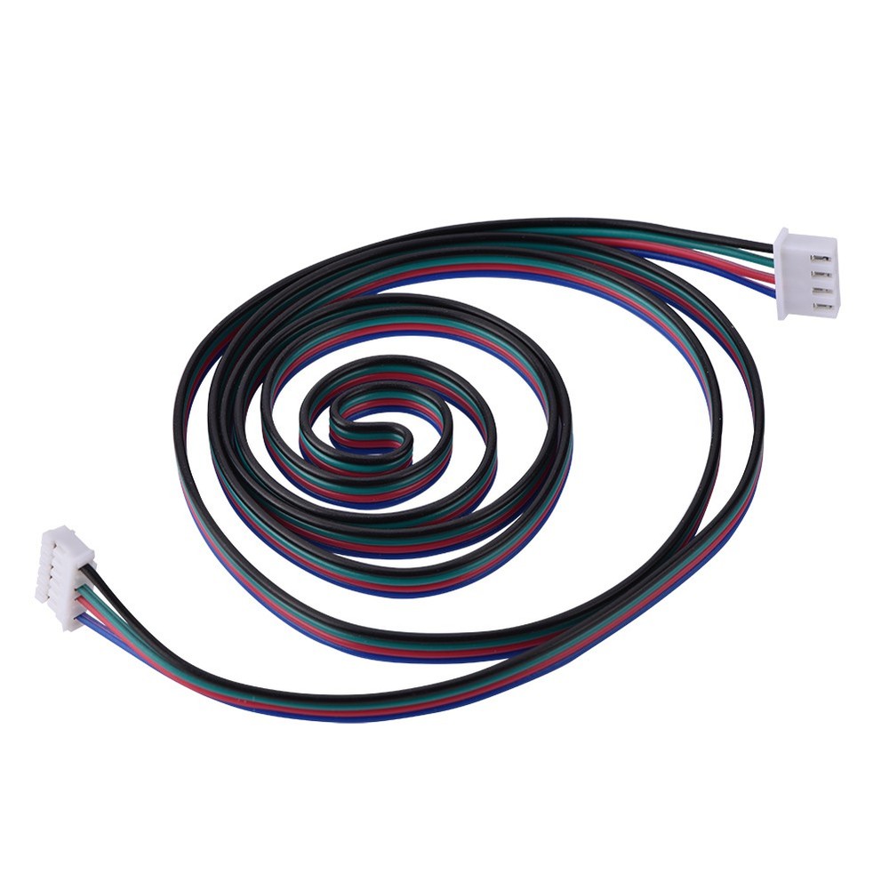 1 Pack White Stepper Motor Cable For 3D Printer Accessories Excellent